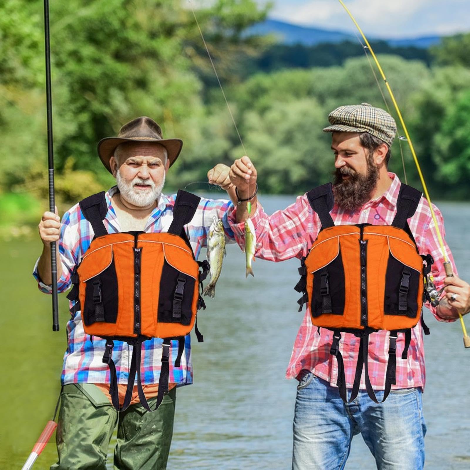 Chaleco Salvavidas Para Adultos Kayak Bañador De Snorkel