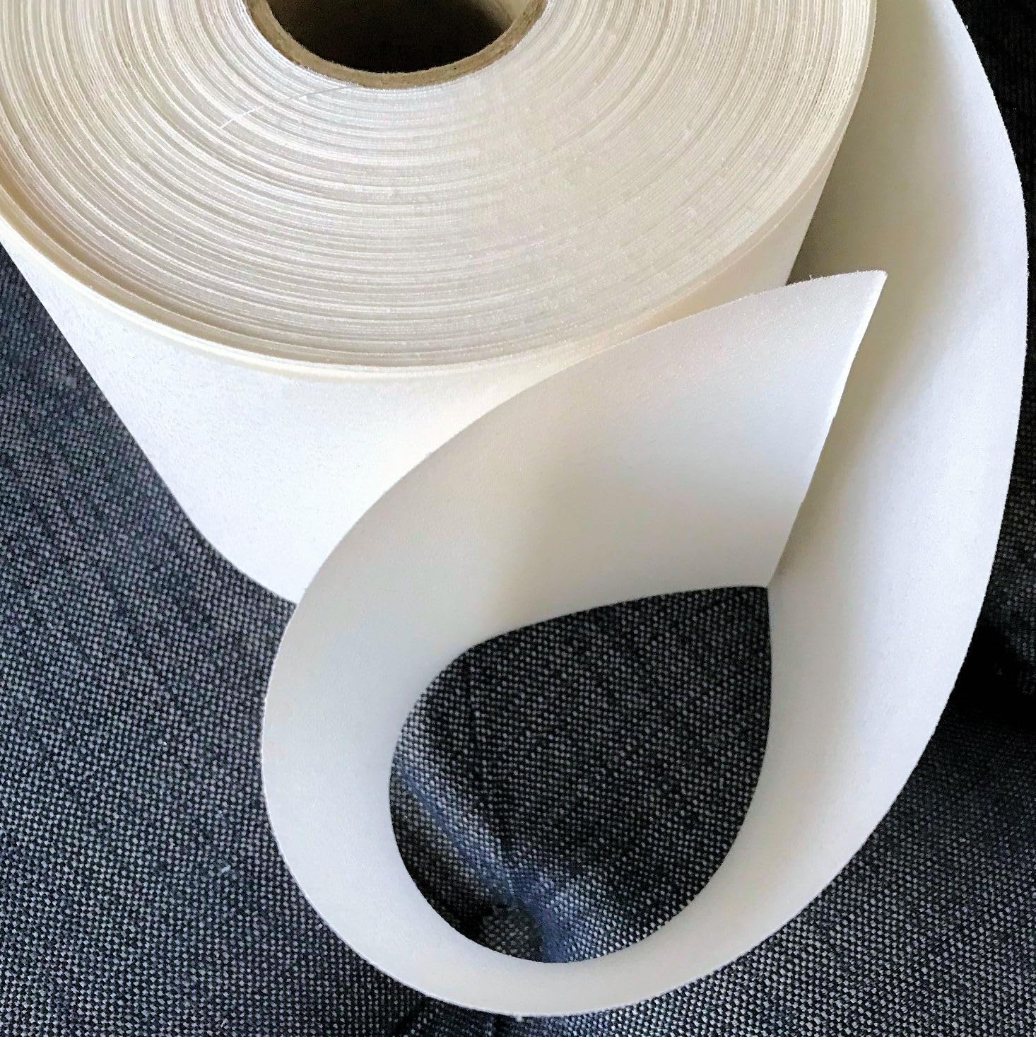 Iron On Double Sided Fusible Buckram Stiffener/Interfacing White x 3mtrs (approx 25cm (10"))