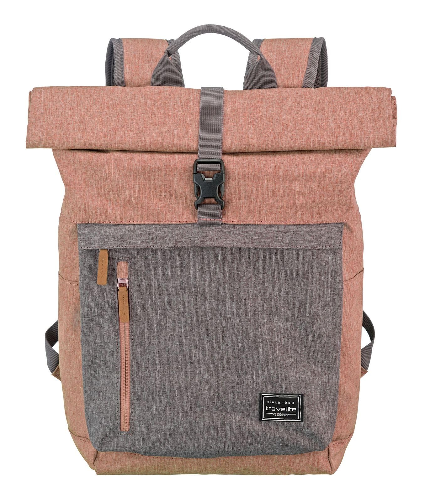 Travelite Unisex Rose Backpack Basics Roll-Up