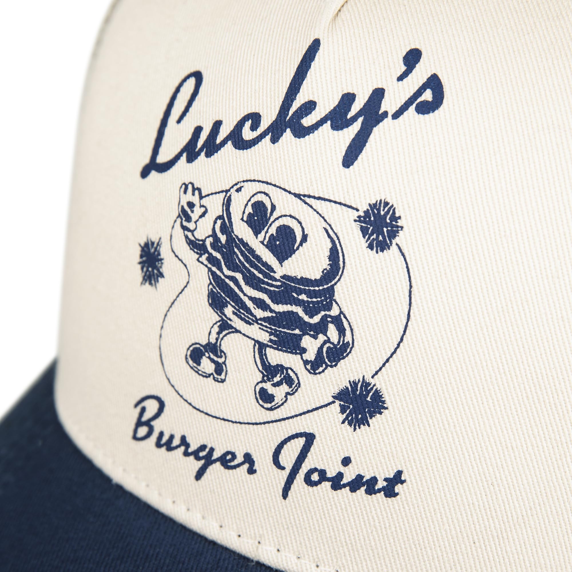 Lucky Brand Trucker Mesh-Back Cap with Adjustable Snapback For Men and Women (One Size Fits Most) - Gorra de béisbol Unisex Adulto
