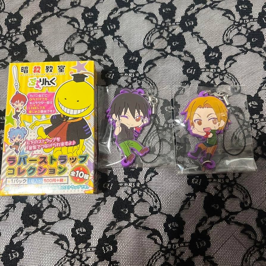 暗殺教室　ラバーストラップ Amazon.co.jp: 暗殺教室 ラバーストラップセット 潮田渚赤羽業