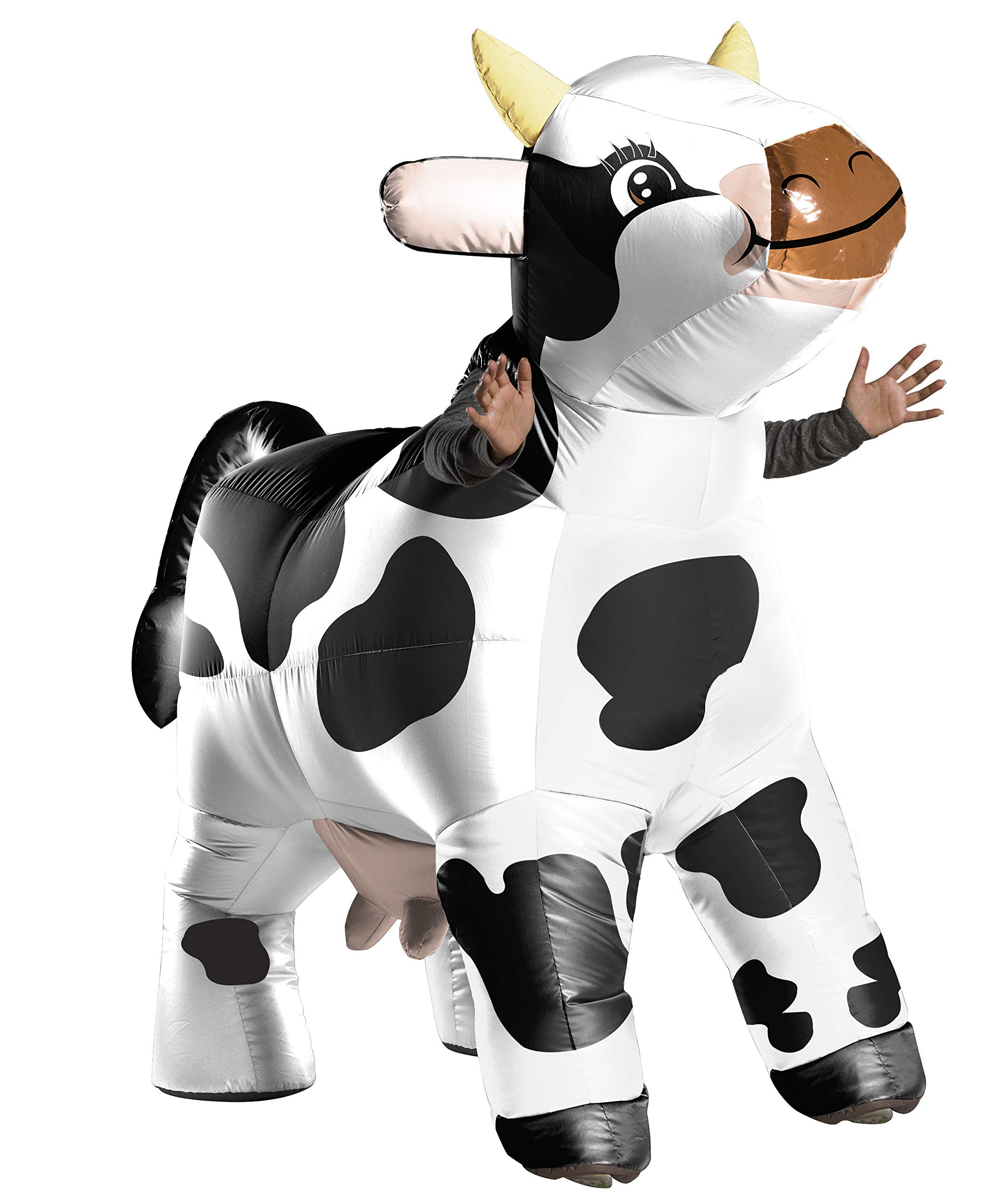 Adult'S Inflatable Cow Fancy Dress Costume