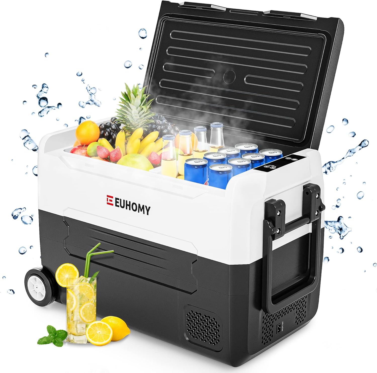 Buy EUHOMY 12 Volt Refrigerators,4℉68℉, 48 Quart Portable Freezer