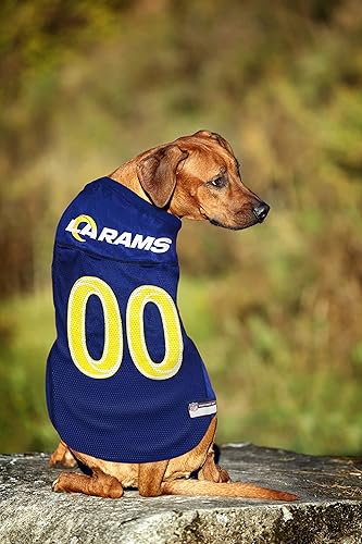 Miniatura 9 de NFL Pet Jersey. Camiseta para perro con licencia de fútbol más cómoda. 32 equipos NFL disponibles en 7 tamaños. Camiseta de fútbol para perros,