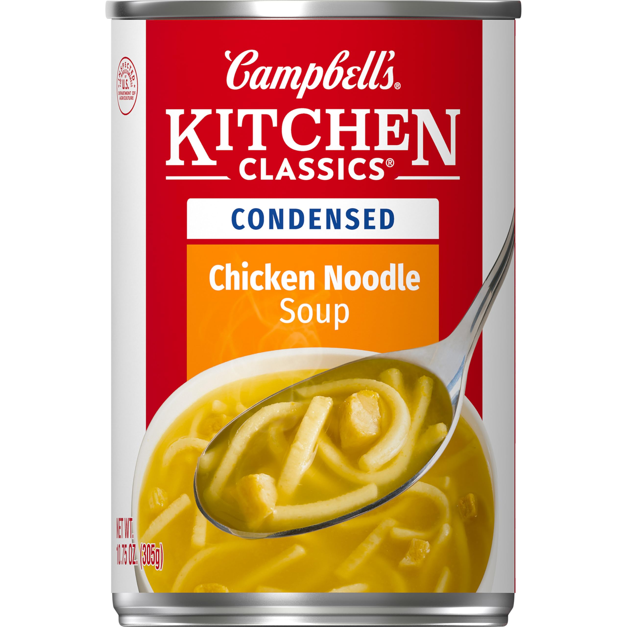 Campbell's Kitchen Classics Chicken Noodle Soup, 10.75 oz. Can