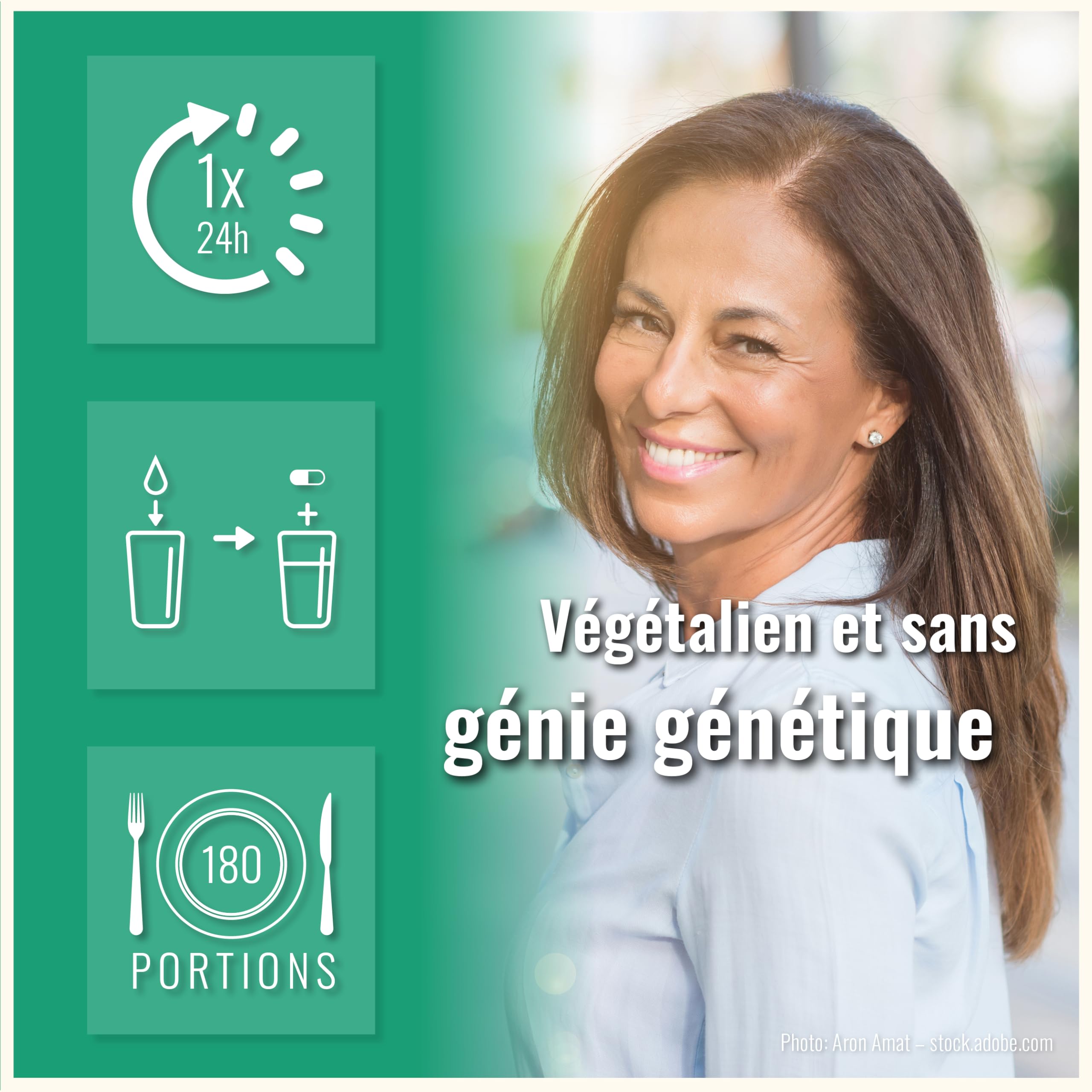 Brokkoli Sulforaphan Kapseln hochdosiert vegan - 180 Stück ohne Füllstoffe (Packung mit 2)