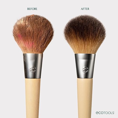Miniatura 6 de Champú limpiador EcoTools para brochas/esponjas/puffs de maquillaje, elimina maquillaje e impurezas, sin fragancia, sin químicos agresivos, vegano