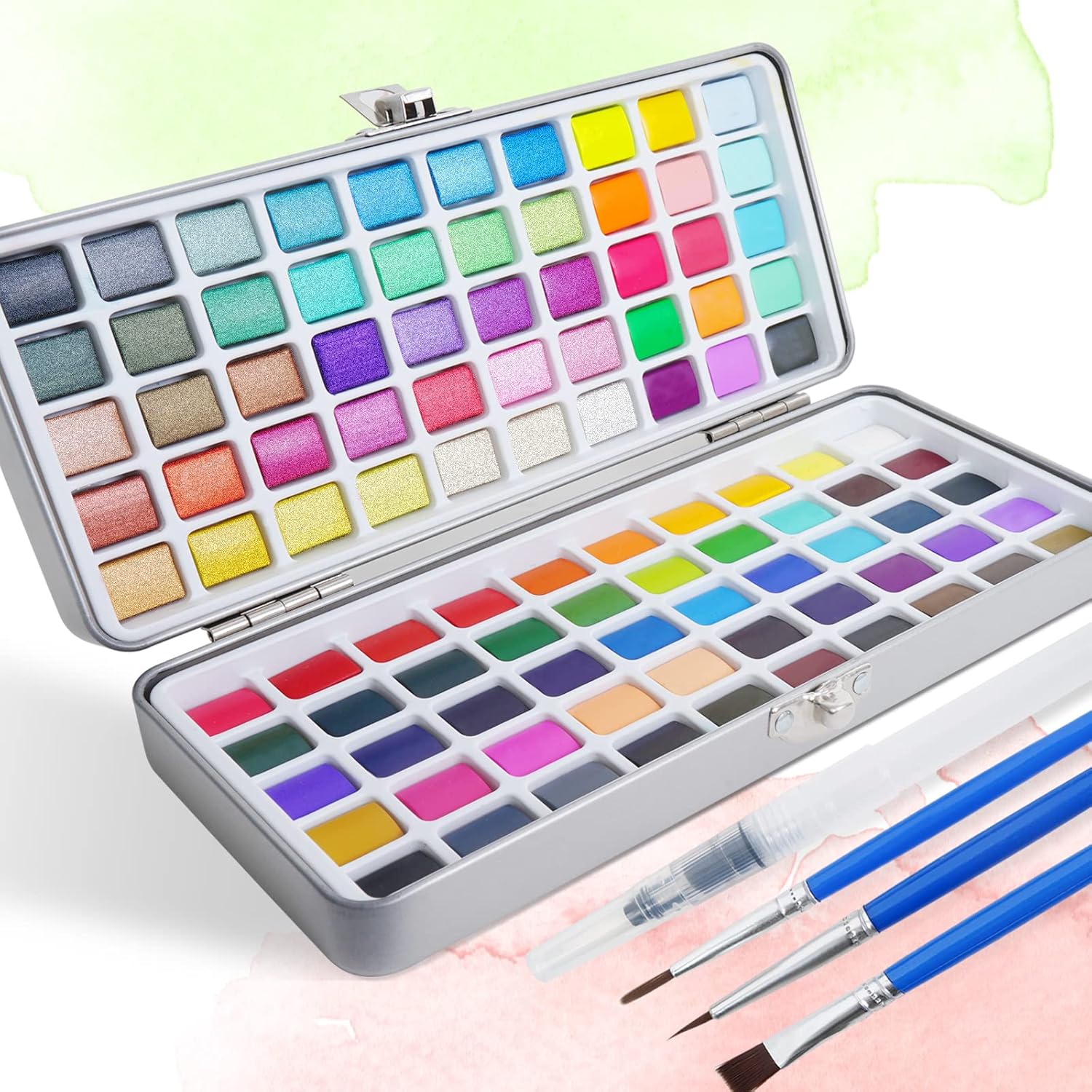 TAVOLOZZA Watercolor Paint Set,Watercolor Paints,100 Vivid Colors