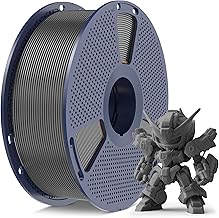 SUNLU High Speed PLA Meta Filament, 1KG PLA 3D Imprimante Filament 1,75mm, Plus Résistant, Précision Dimensionnelle +/- 0.02mm, Compatible avec les Imprimantes 3D FDM, Bobine de 1KG (2.2lbs), Gris