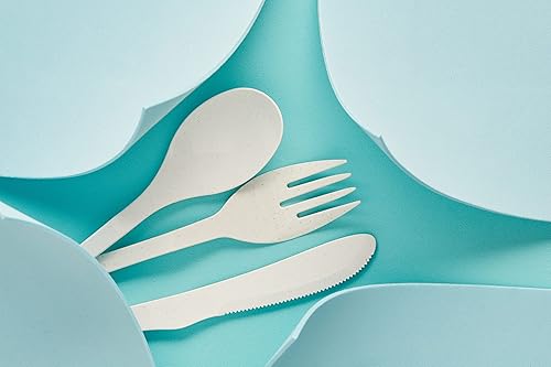 Miniatura 2 de Eco Spoon Open Stock, a granel, juego de 12 piezas, blanco