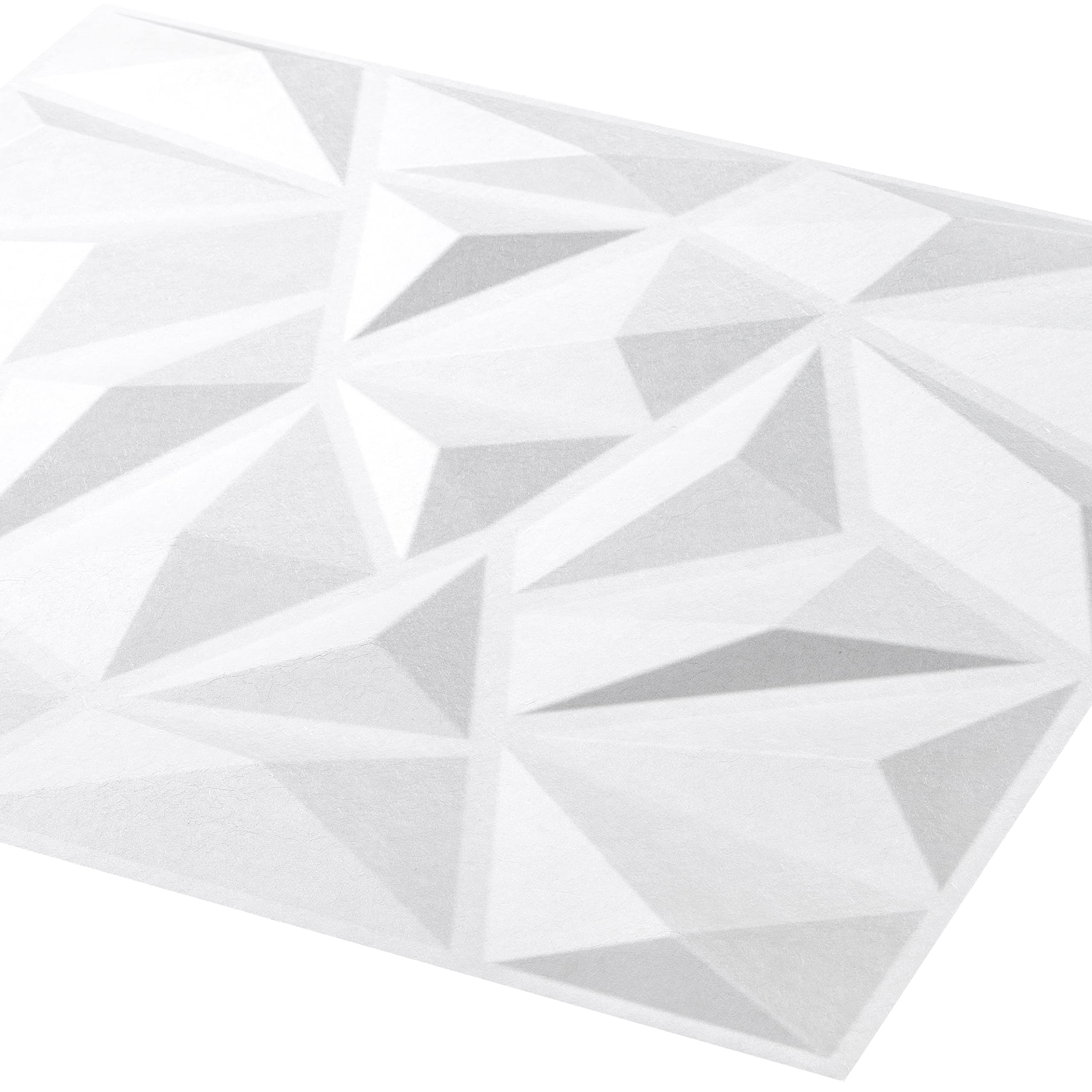 Panel de pared 3D WallArt | 12 paneles de pared 3D (3 m²) | Decoración 3D, revestimiento de pared decorativo para crear una pared 3D (PUCK)