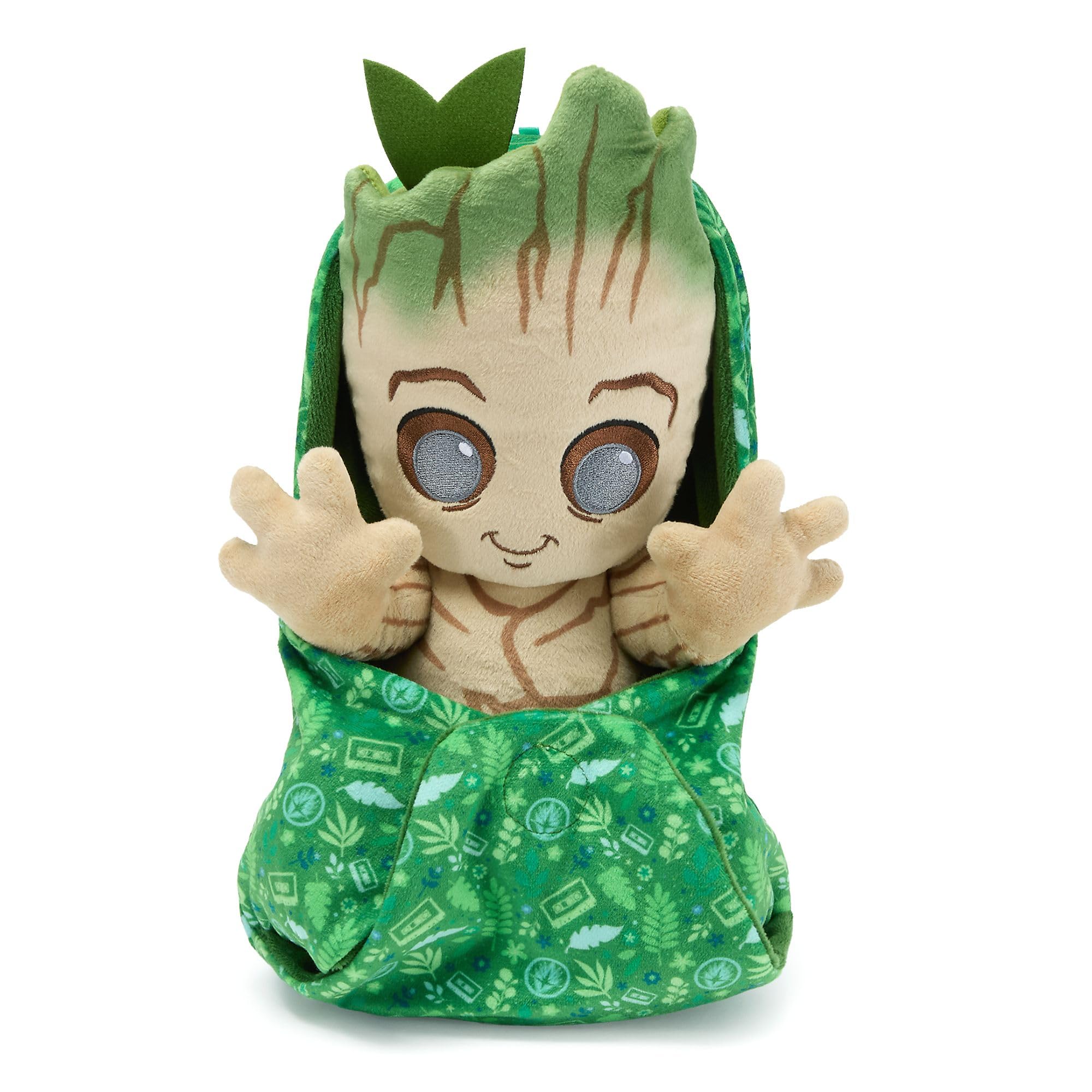 Disney Store Official Groot Disney Babies Soft Toy with Swaddle – Guardians of the Galaxy Plush 16 x 15 x 29 cm — image 1