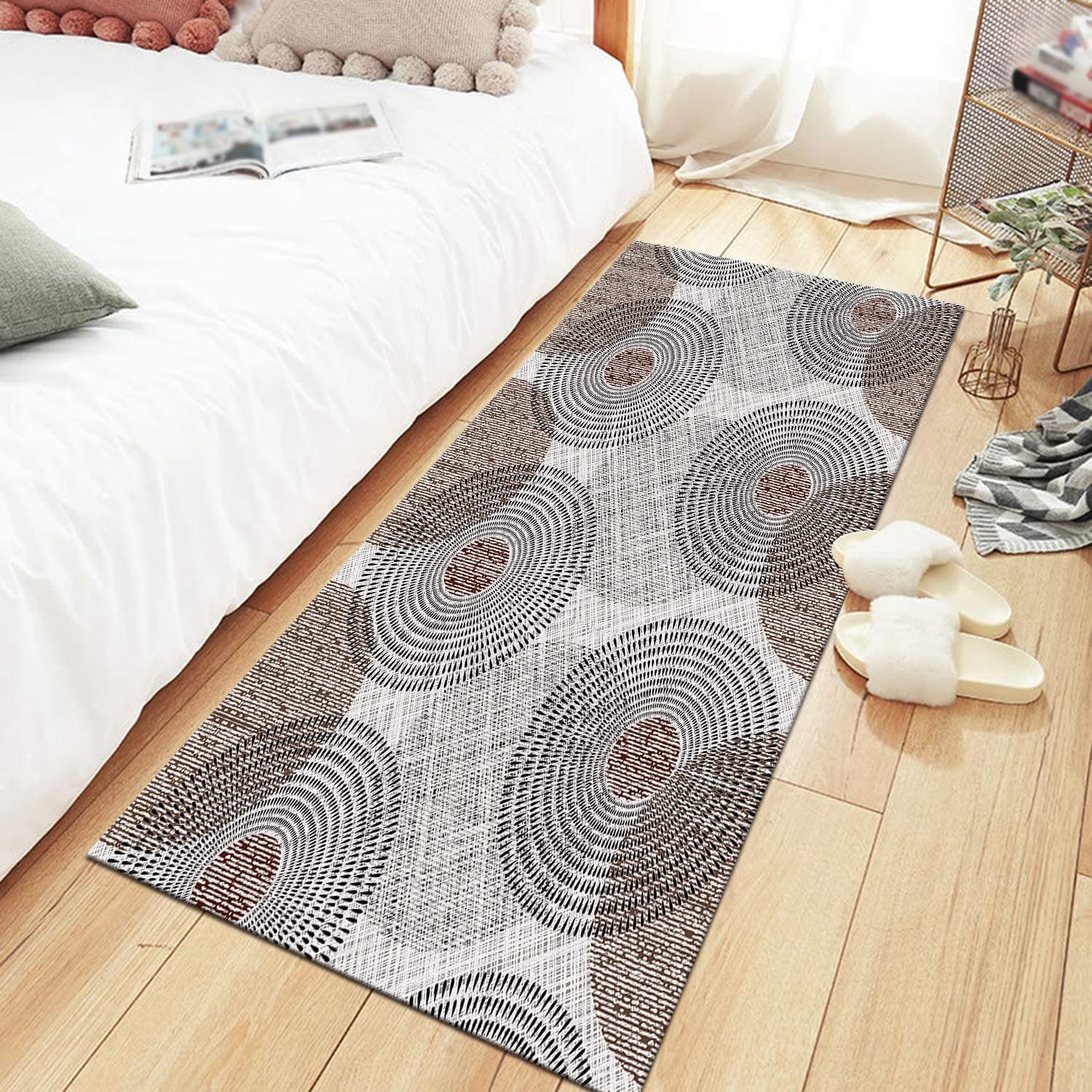 Lang tapijt lopers voor hal antislip, modern wasbaar gang hal keuken trap slaapkamer entree smal loper tapijt 60cm/70cm/80cm/100cm breed (Size : 70×250cm