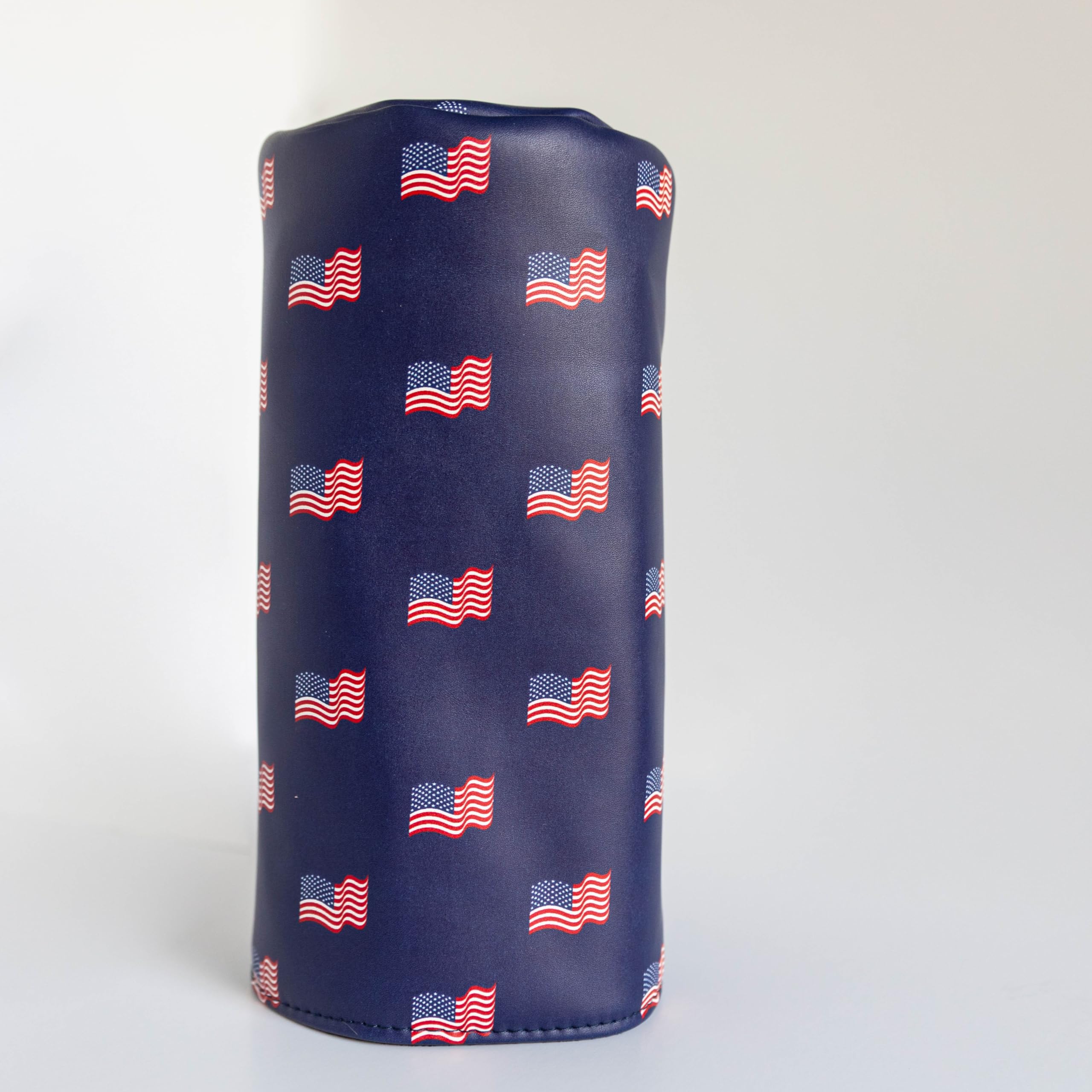 USA Flag Driver Headcover - Barrel Head Covers for Golf Clubs