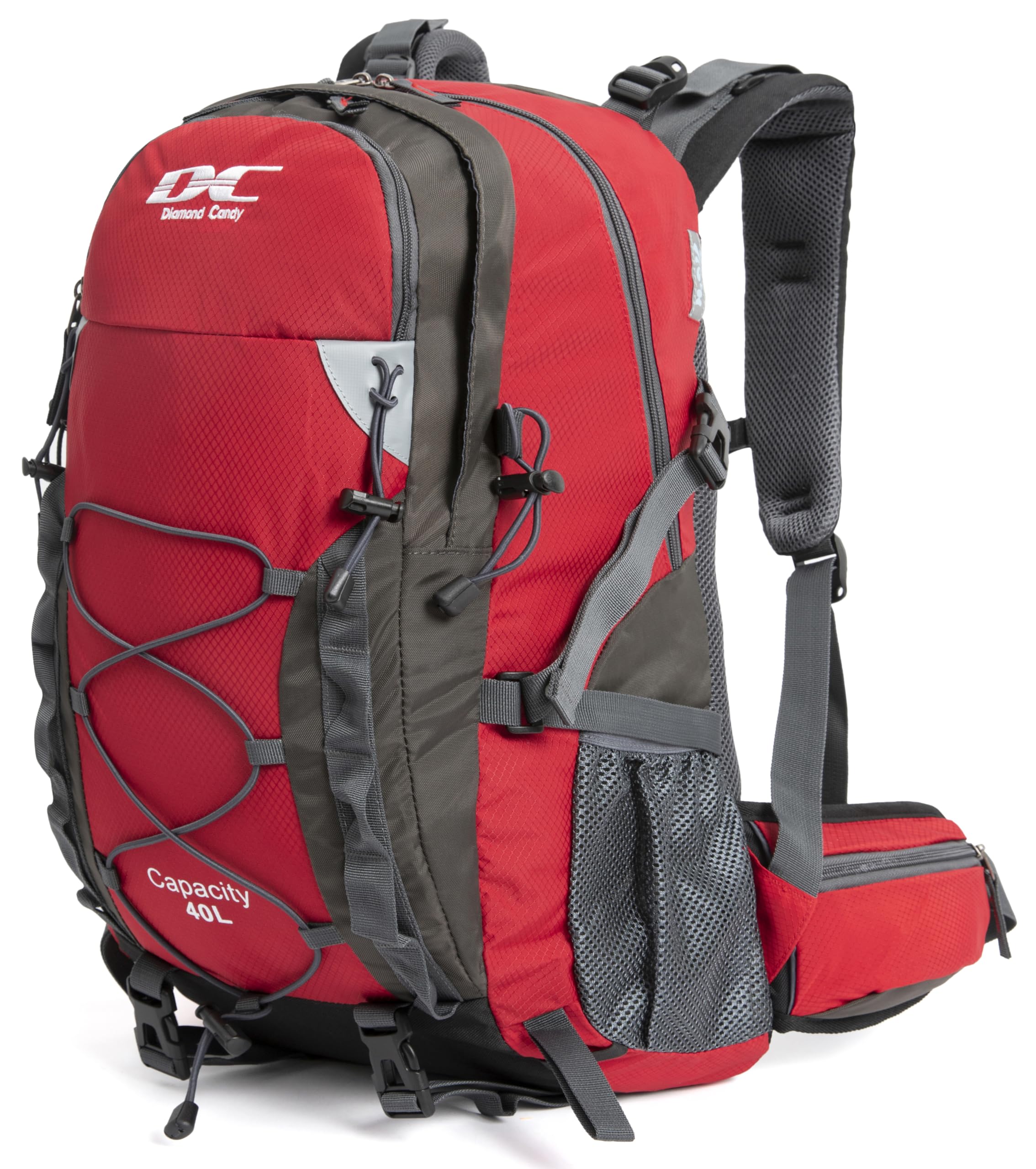 Sac à Dos Randonnée Homme Femme Sac a Dos Voyage 40L Sac à Dos Imperméable avec Housse de Pluie