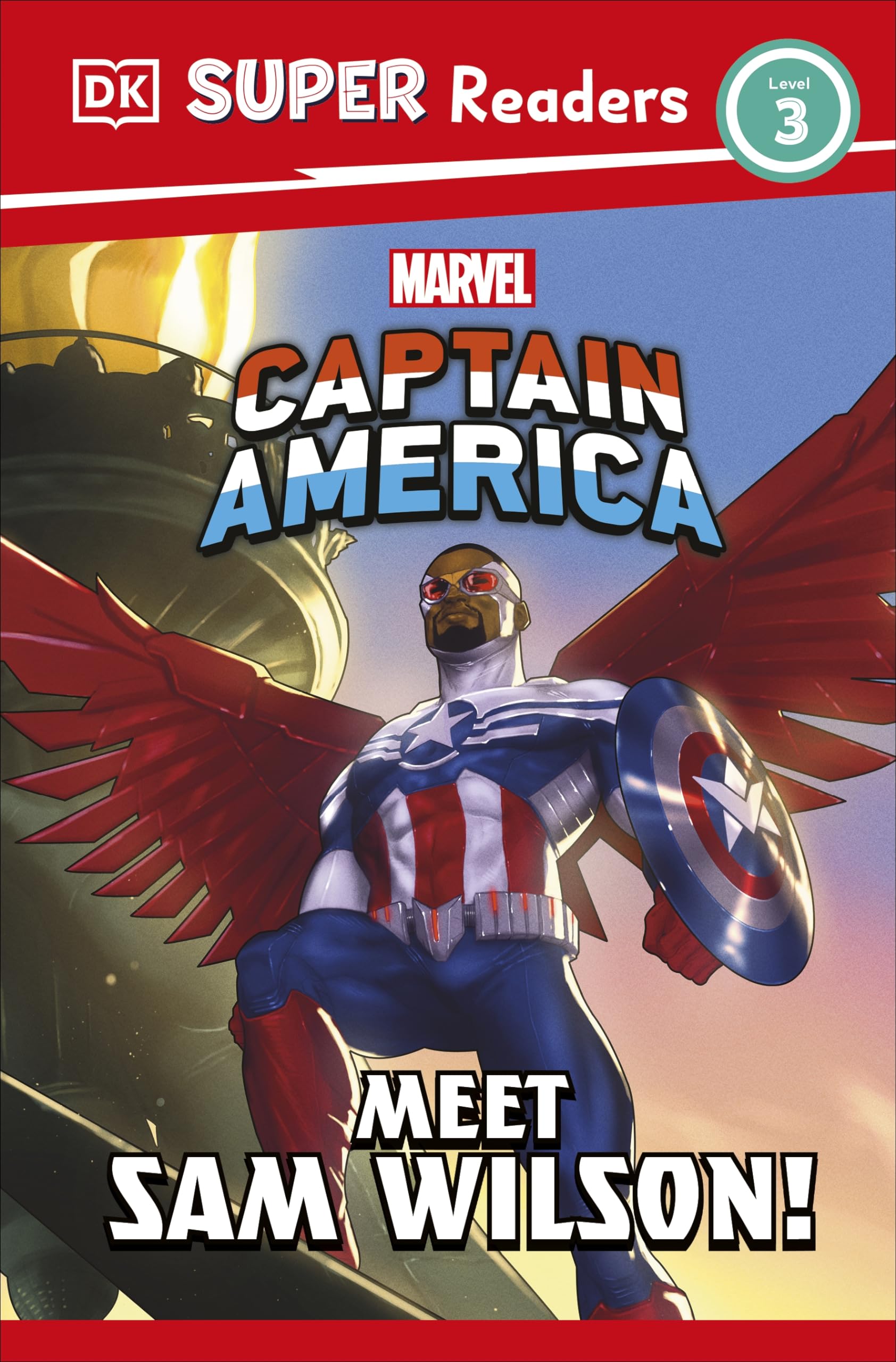 Dk DK Super Readers Level 3 Marvel Captain America Meet Sam by DK PAPERBACK