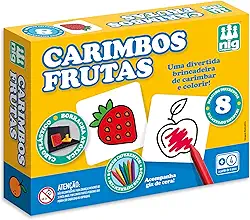 Nig Brinquedos Carimbo Didático Frutas e Acessórios 28 Peças