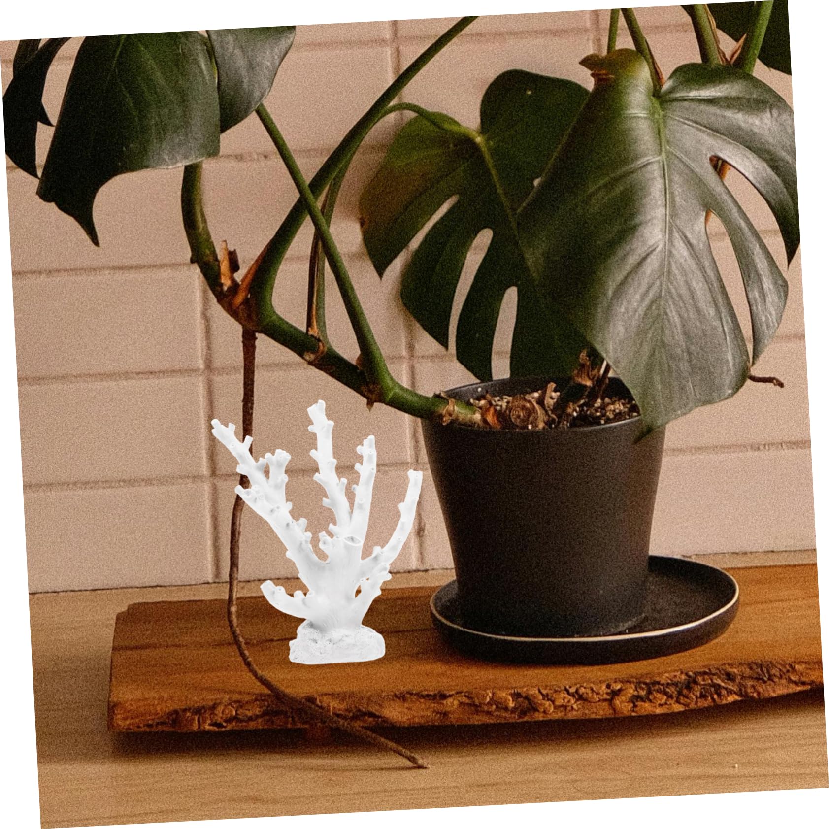 TOPBATHY Statua di Corallo in Resina in Stile Decorazione per Acquario Ornamento di Corallo Accessori per Acquari Forniture per Acquari