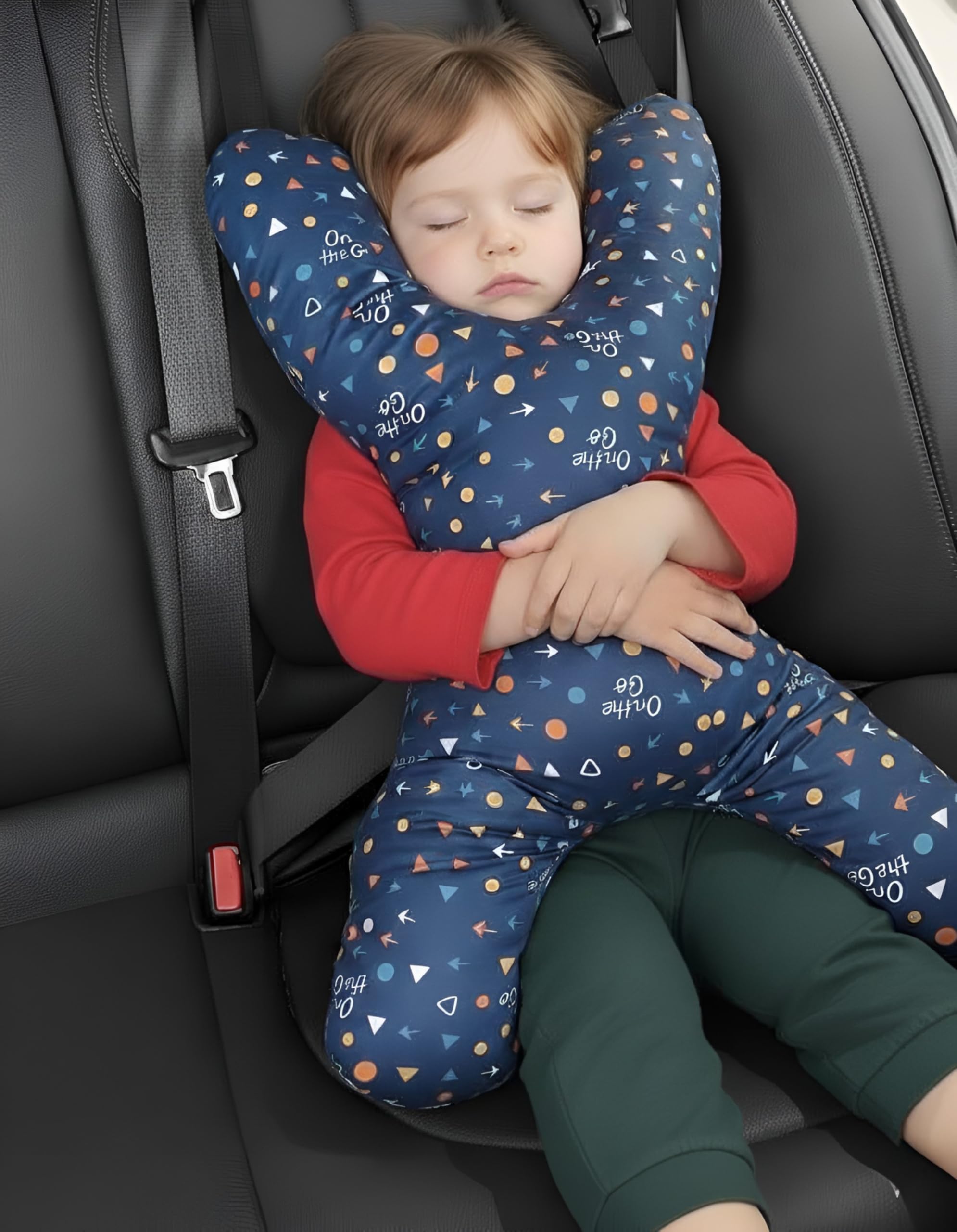 X Shape Travel Pillow – Neck & Head Support Cushion for Airplane, Car, Train & Office – Comfortable Travel Neck Pillow for Sleeping – Compact Portable