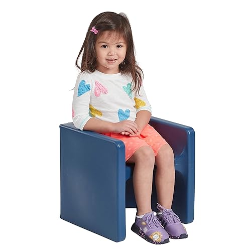 Miniatura 24 de ECR4Kids Tri-Me 3 en 1 silla cubo, muebles para niños, color morado claro Púrpura claro,Agua,Negro -,Verde Fern,marino,Azul,Azul Cian,Verde,Verde