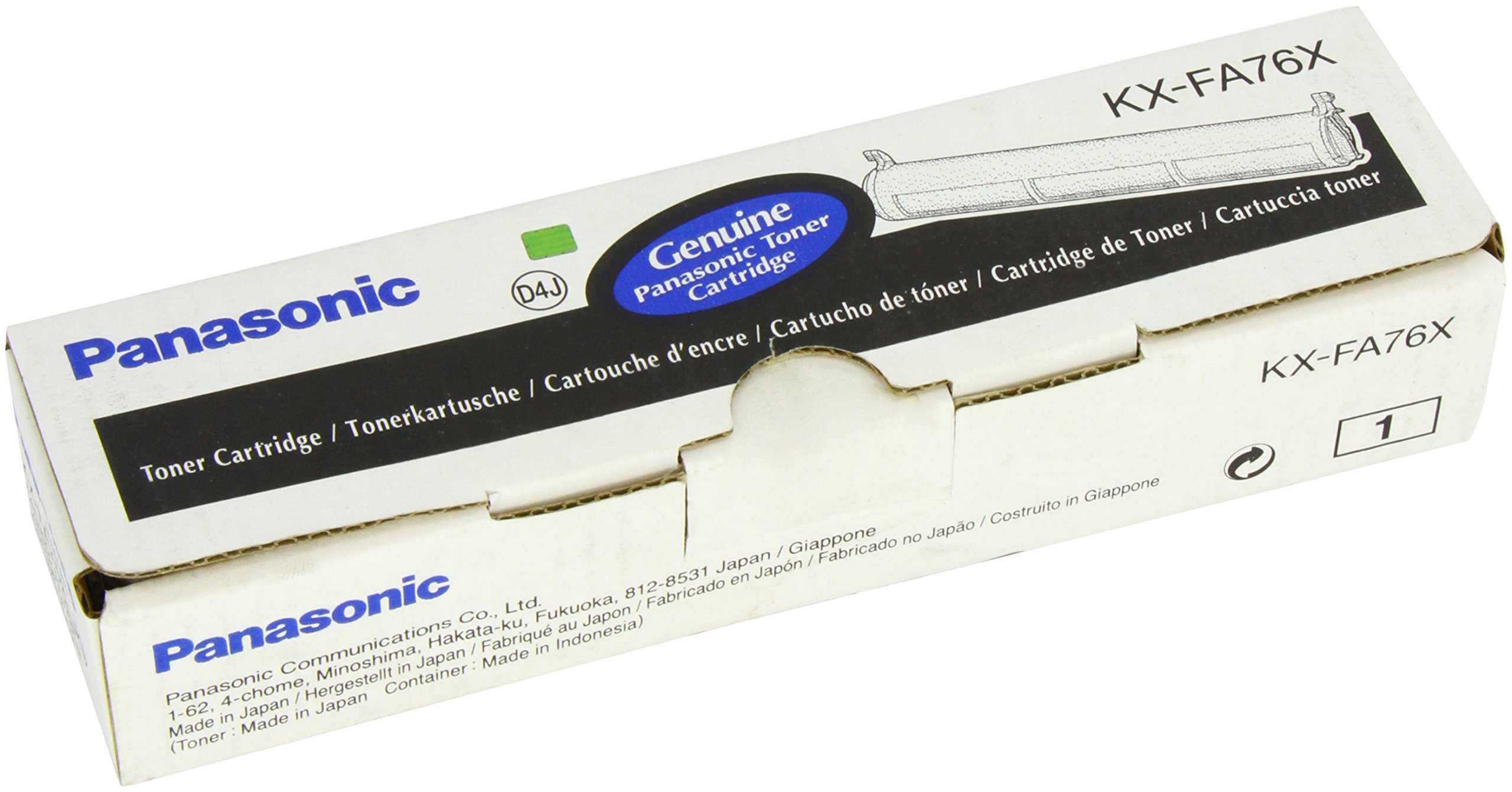Panasonic KX-FA76X Cartouche de toner Noir