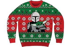 The Grogu Holiday Sweater: Festive Fashion for Star Wars Fans