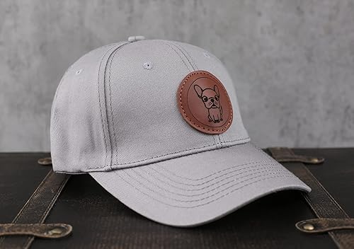 Miniatura 8 de Gorra de camionero para papá, gorra de béisbol, gorra de papá, gorra de cuero grabada con láser