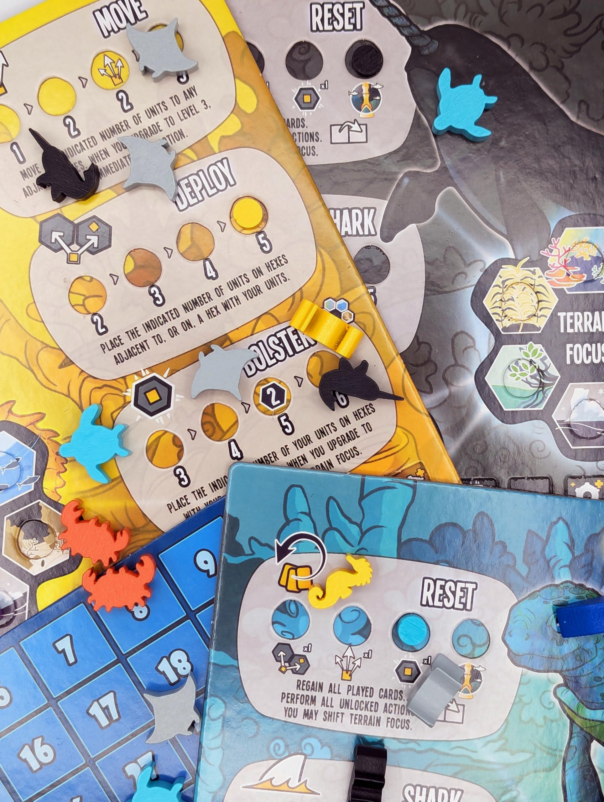Weird Giraffe Games Kingdoms of The Deep by Strategy Jeu de société pour 1 à 6 joueurs et à partir de 10 ans