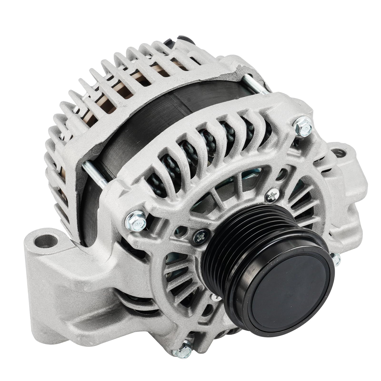 KAX New Alternator 11554N Fit for 2017-2022 Jeep Compass,2014-2019 Cherokee,2015-2021 Renegade, 2015-2017 Chrysler 200 2.4L,160Amp Replace 20024,2104198,11554,56029624AC,56029624AB,56029624AA