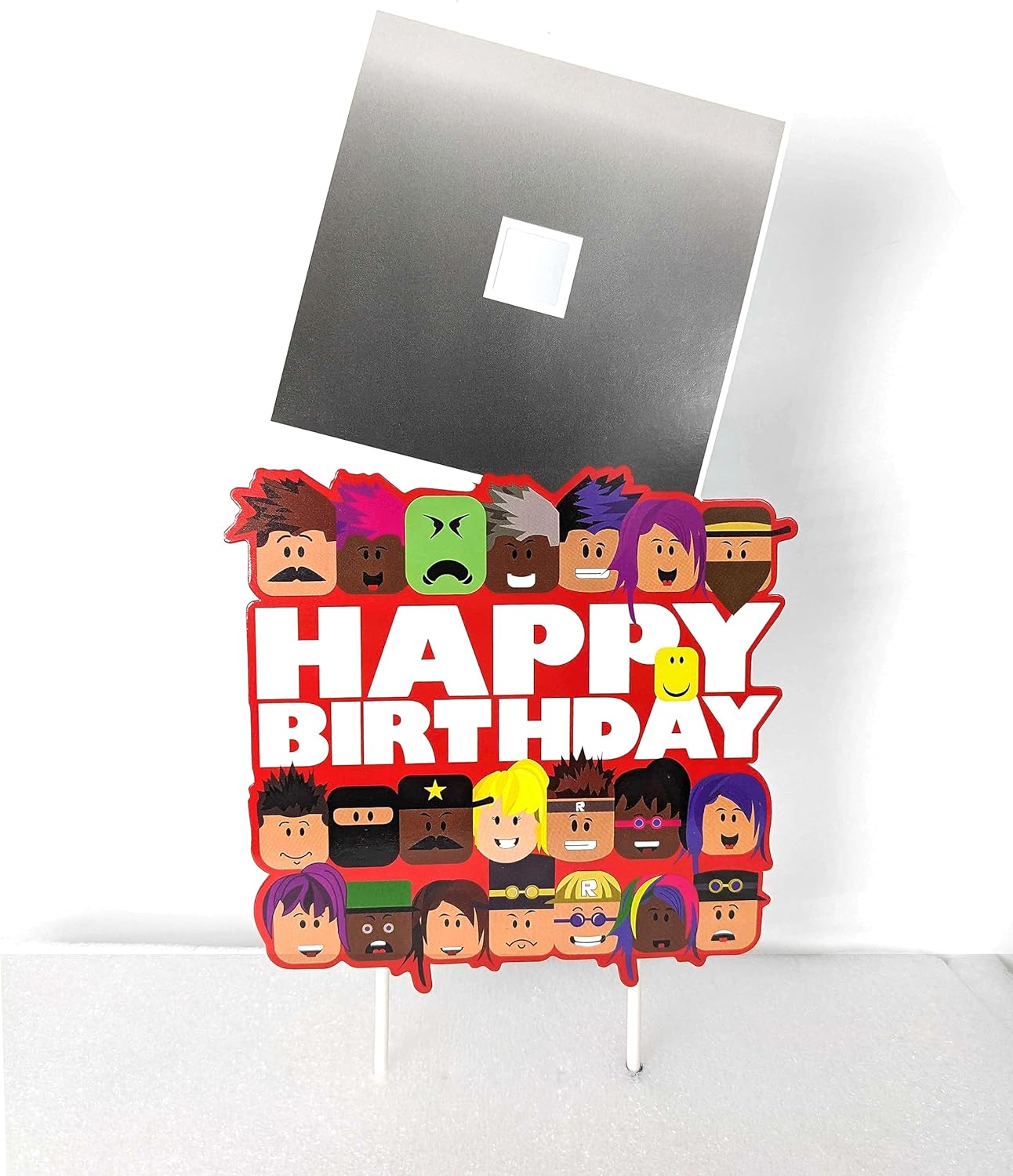 Blox Gamer Birthday Cake Topper Party Decor Blox Gamer Birthday Cake Topper Party Decor