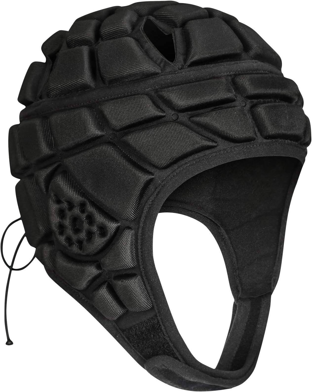 TUOYYouth & Adult Soft Hat Flag Football Padded Headgear Adjustable Head Wear