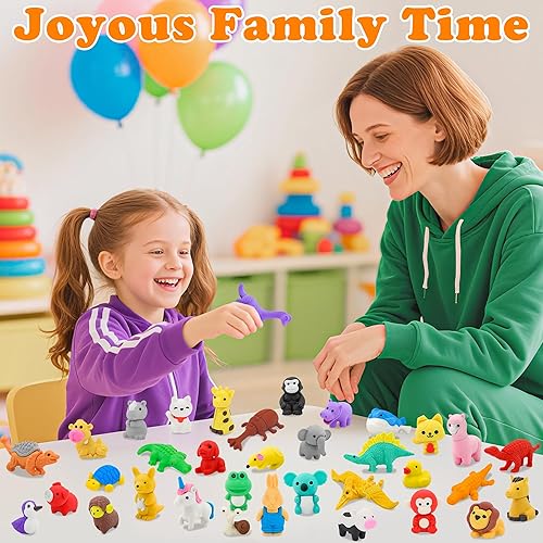 Miniatura 7 de 70 borradores de animales, rompecabezas japoneses, borradores de alimentos para niños, premios de aula, regalos de fiesta, borradores de lápiz