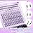 Winifred Lash Clusters with Bottom Lashes 14-20MM Eyelash Clusters with Spikes Thick Volume Cluster Eyelash Extensions 100D Full Individual Lashes D Curly Lash Extension (356pcs)