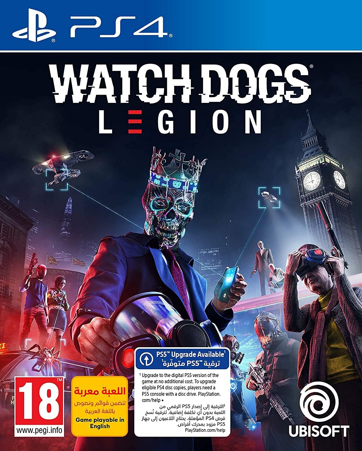 Watch Dogs Legion - PS4 (Free PS5 Upgrade)