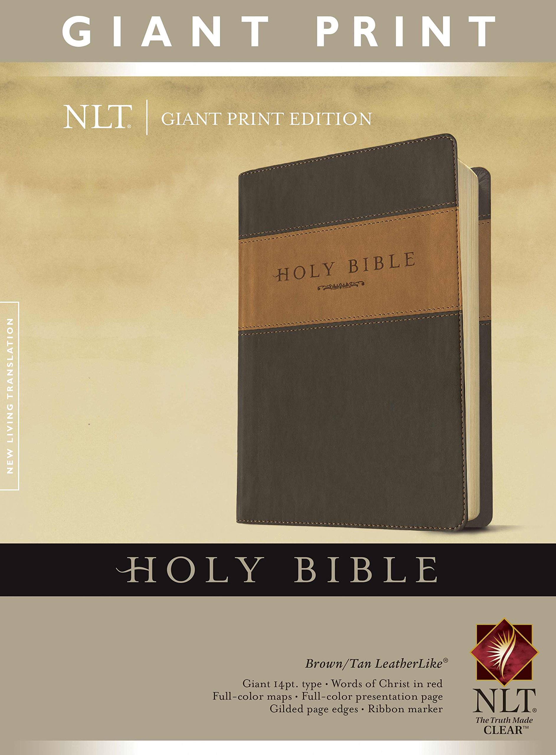 NLT Holy Bible, Giant Print, Tutone (Holy Bible, Giant Print: Nltse)