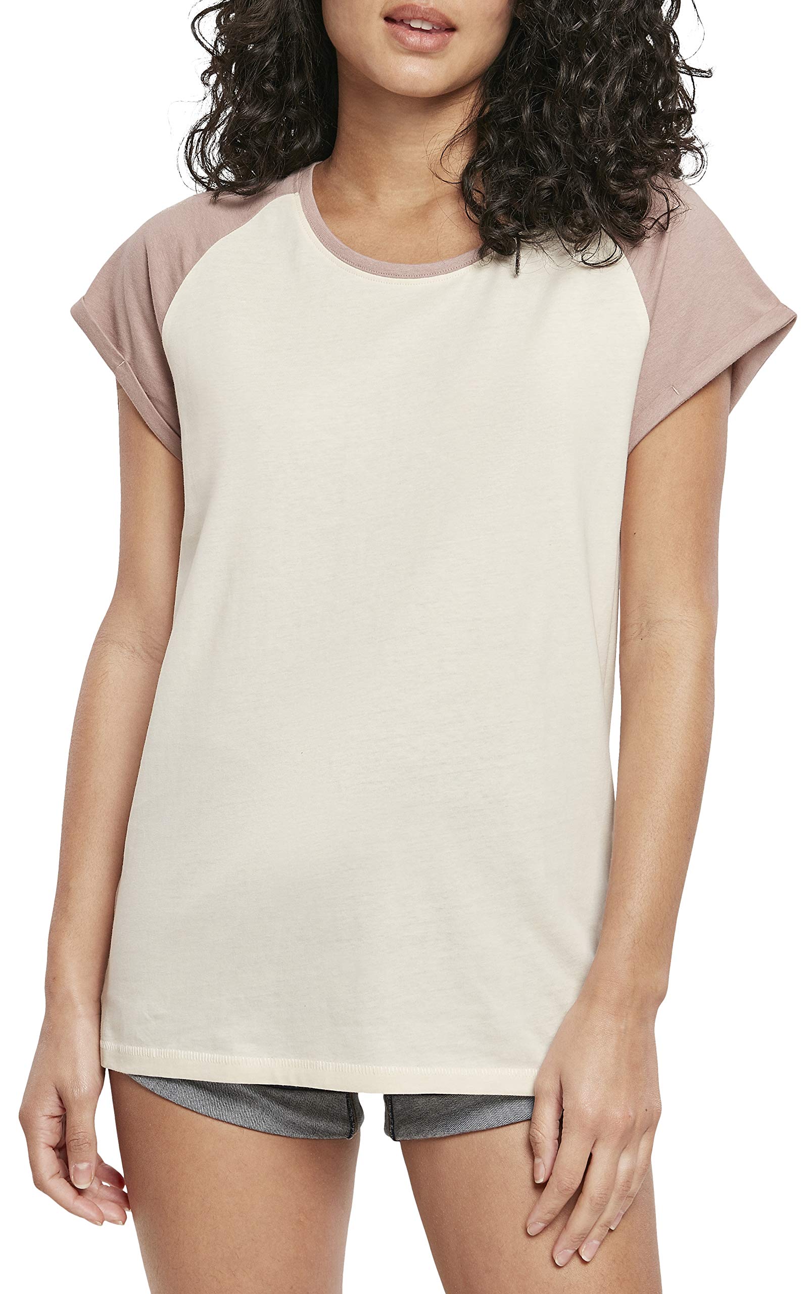Urban ClassicsWomen Ladies Contrast Raglan Tee T-Shirt (pack of 1)