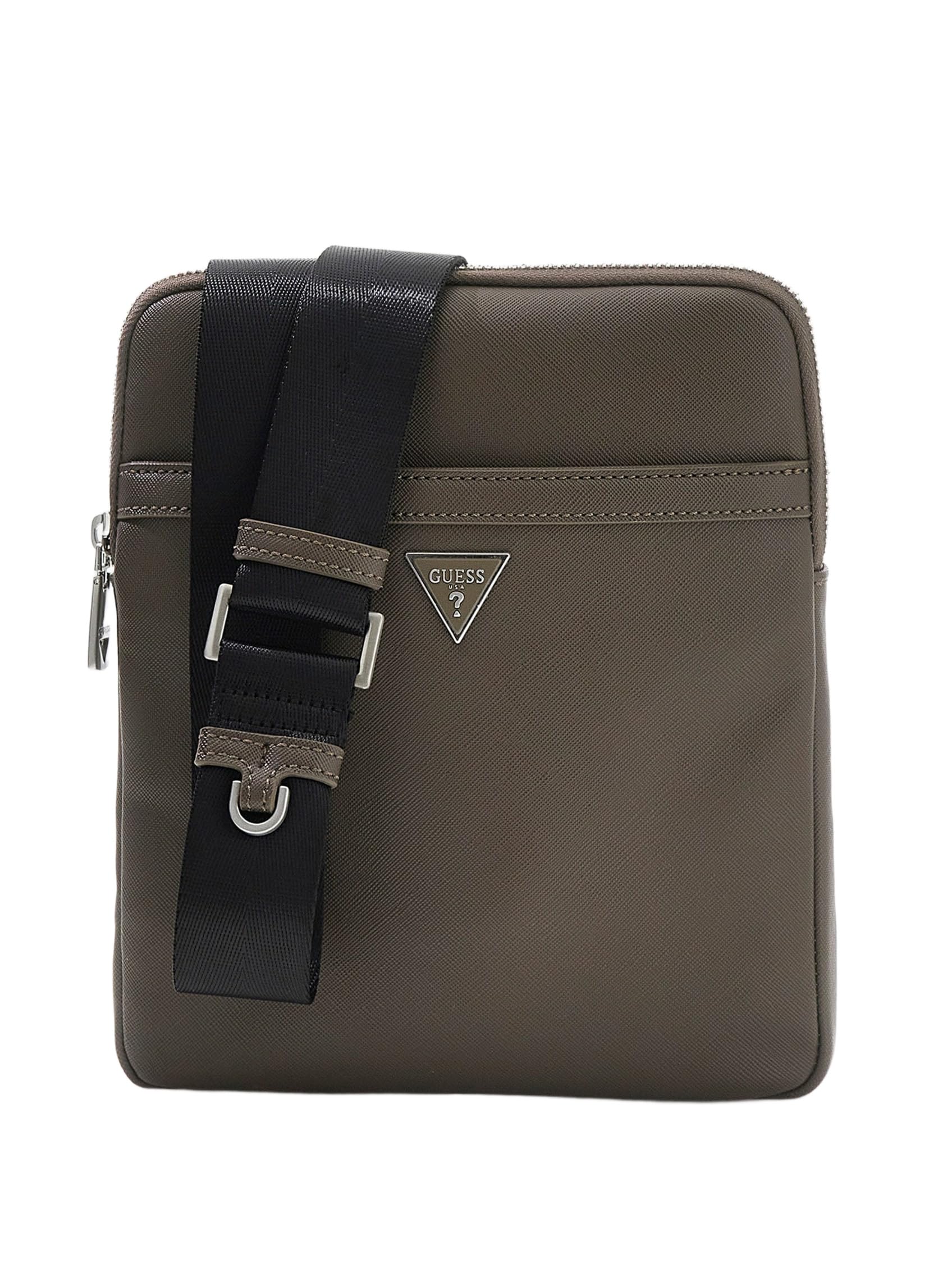 Bolso bandolera Certosa GUESS sofisticado en Brown Shitake 5