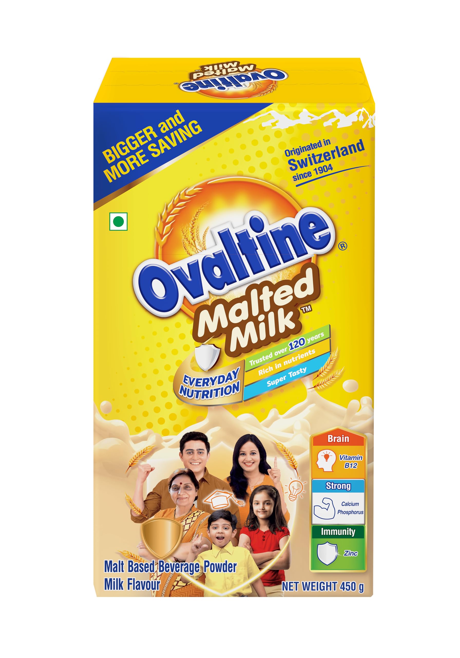 OVALTINE Malted Health Drink Chocolate Flavour Powder, Nutrition Drink Powder, Rich Malt & Cocoa Taste, Tasty Milk Mix Drink, Daily Energy & Growth Beverage for Kids & Adults, 450g (Pack of 2) — Amazon image 13