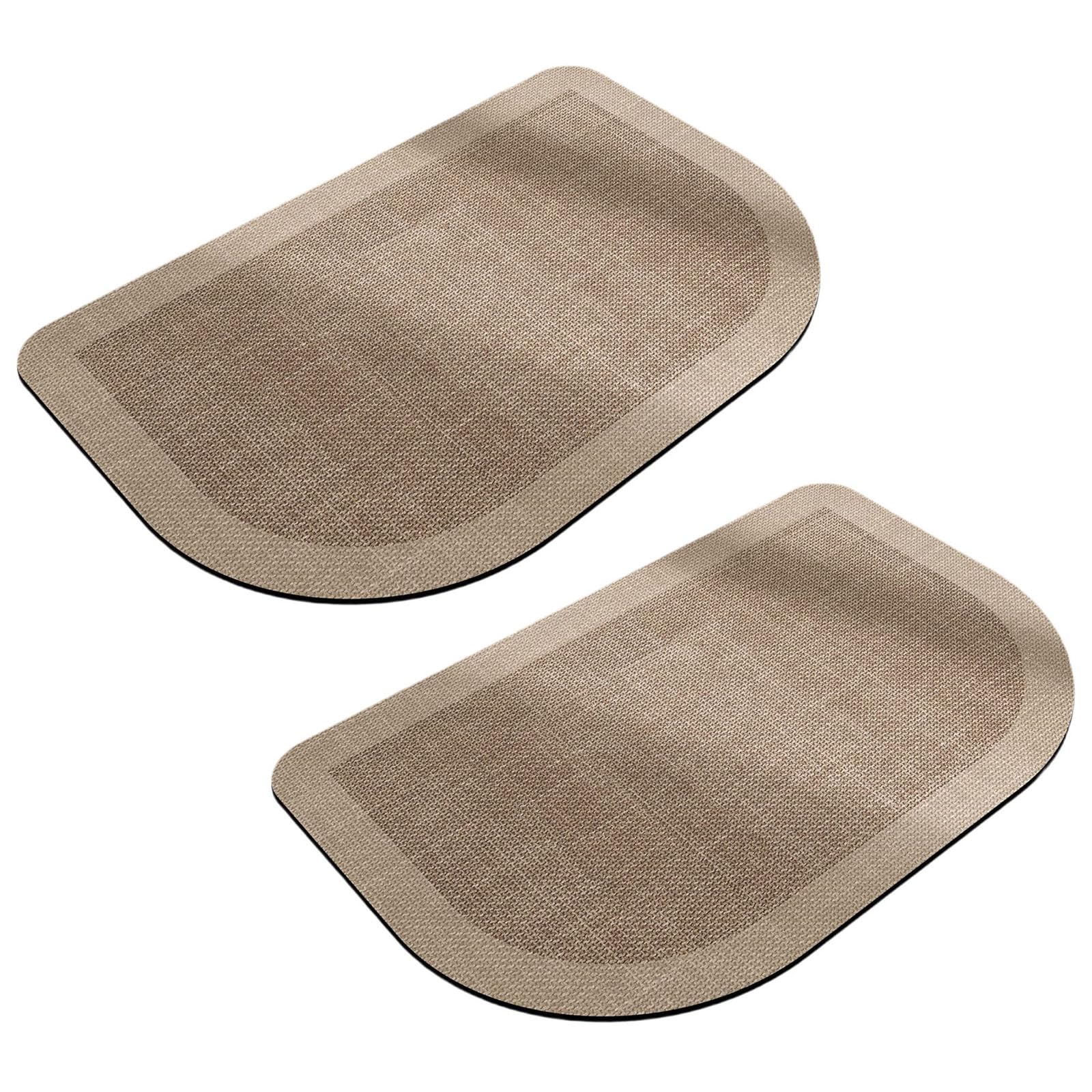 Buxuaaaa Of 2 Easy to Wash Bath Mat Bathroom Rugs Diatomite NonSlip Highly Absorbent Fast Dry Door Mat for Home Shower Room Absorbent Bathroom Rug