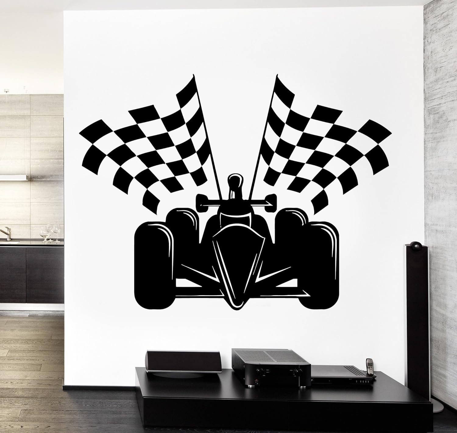 Wallstickers4you Wall Vinyl Marine Fallen Soldier Helmet Rifle Guaranteed Quality Decal (z3450)