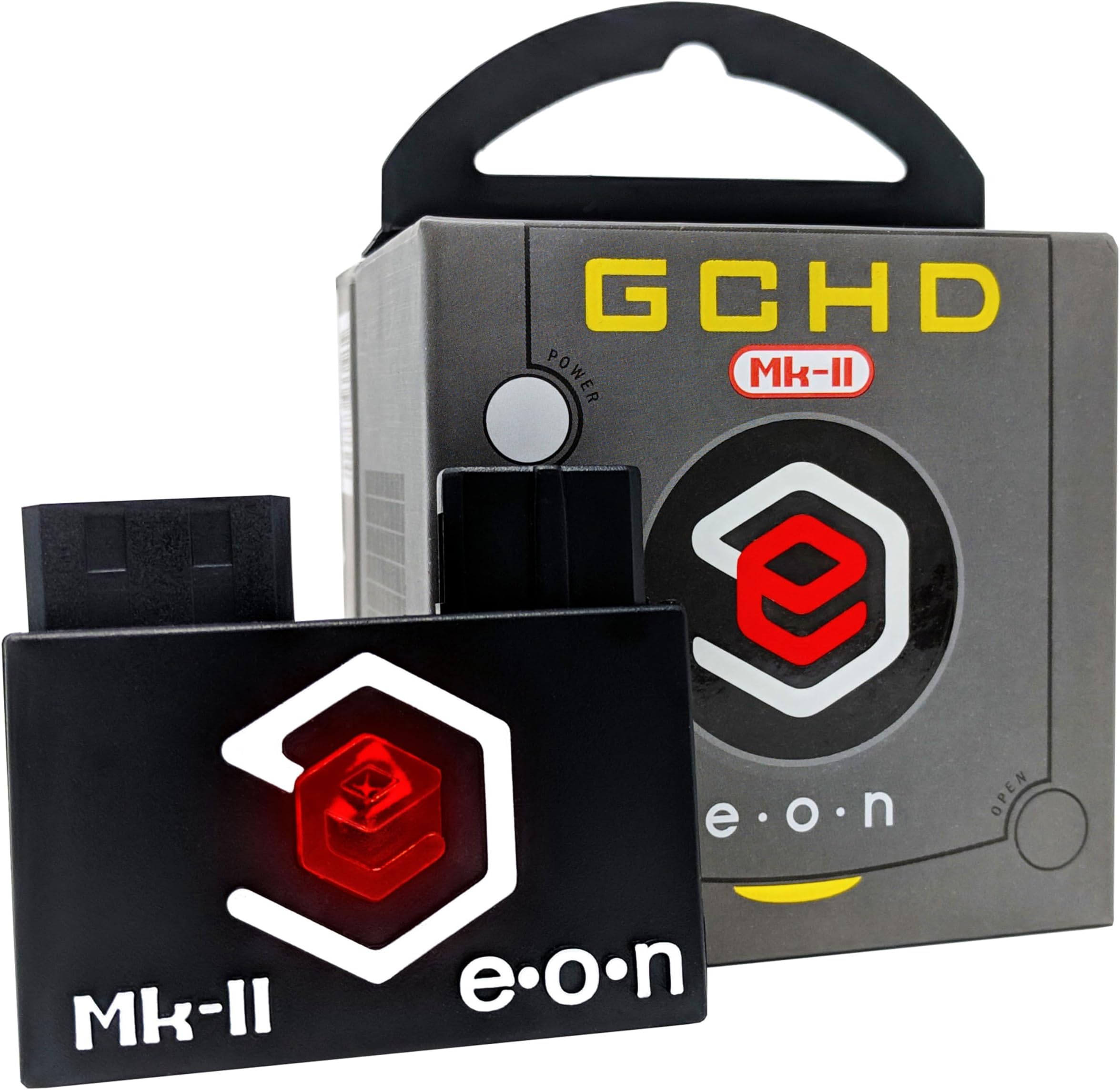 GCHD Mk-II | Gamecube HD Adapter for Nintendo Gamecube – HDMI Converter, Digital Audio, Plug & Play, Zero Lag, Video Enhancer (Jet Black)
