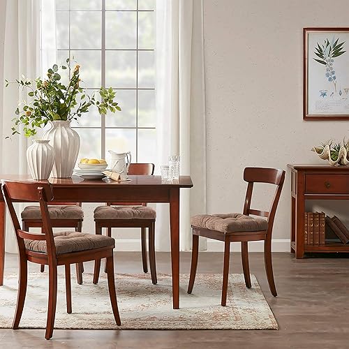 Miniatura 5 de Sweet Home Collection - Cojín de espuma de memoria triturada para silla (con parte trasera de goma antideslizante)