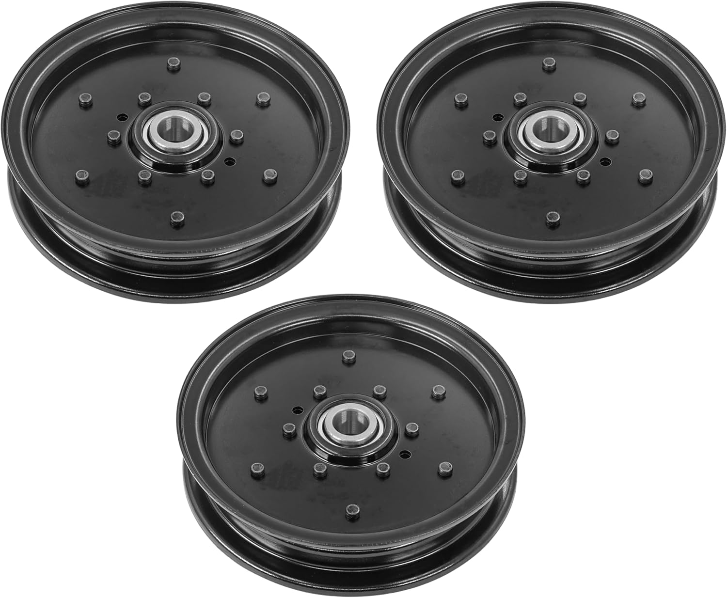 Caltric Idler Pulley Compatible with Land Pride AFM4011 AFM40133 AFM4014 AFM40168 AFM4216 808-073C x3