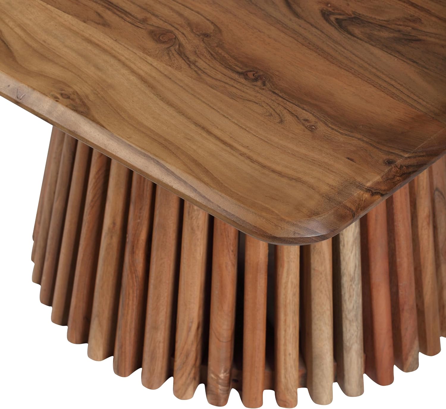 SAFAVIEH Couture Collection Penelope Natural Solid Wood Coffee Table