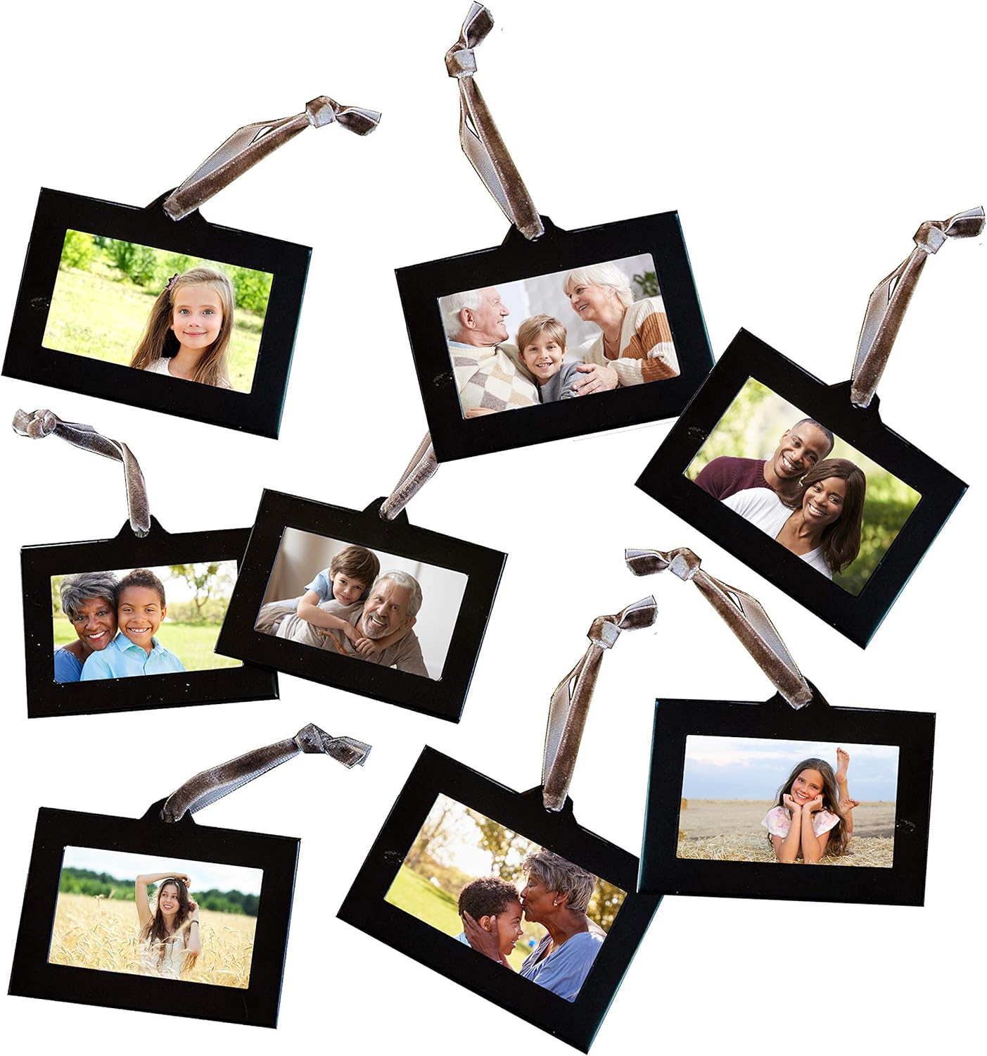 Klikel Family Tree Photo Frame Ornaments 8 Horizontal