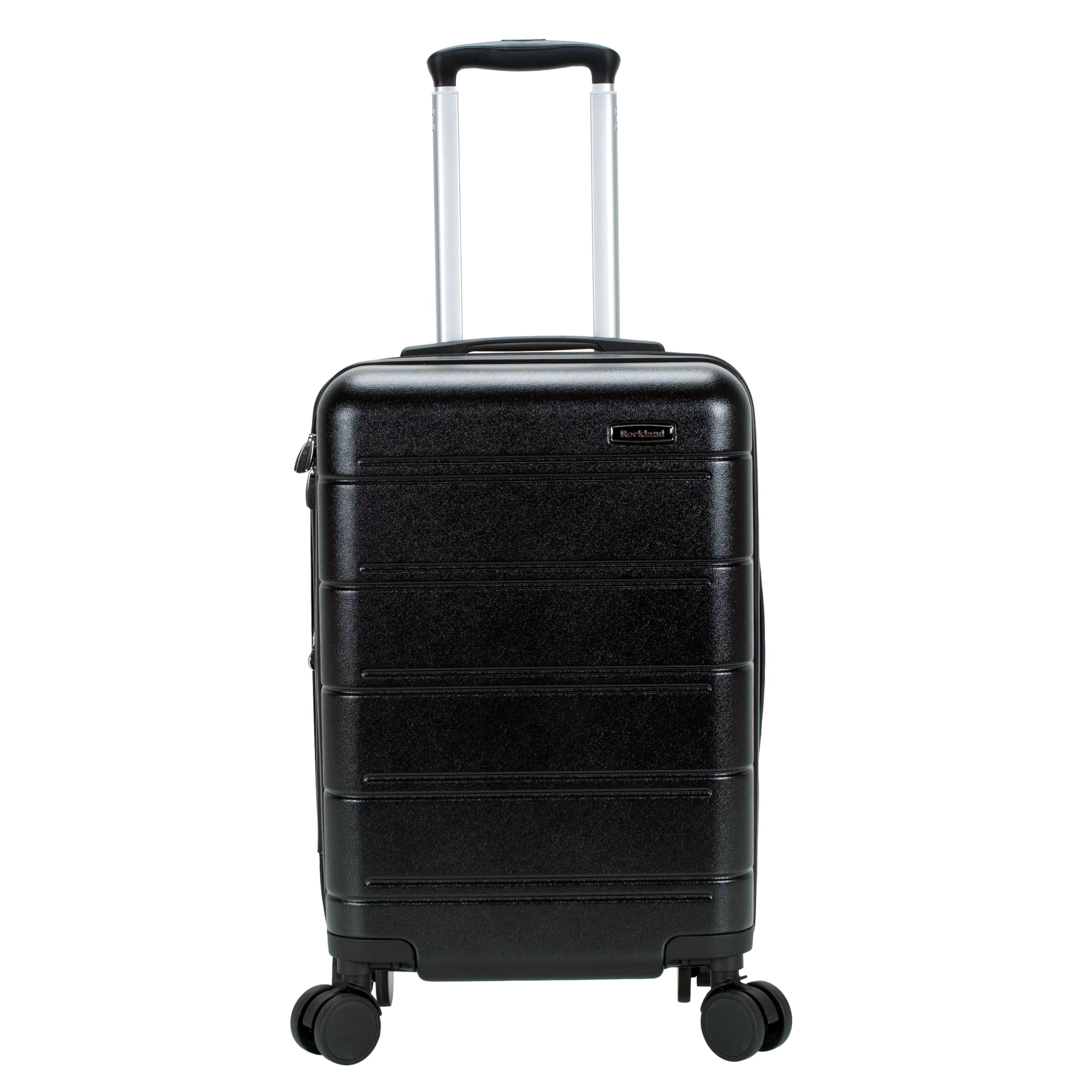 Rockland Tahoe Hardside - Valigetta espandibile con ruote girevoli, colore: Nero