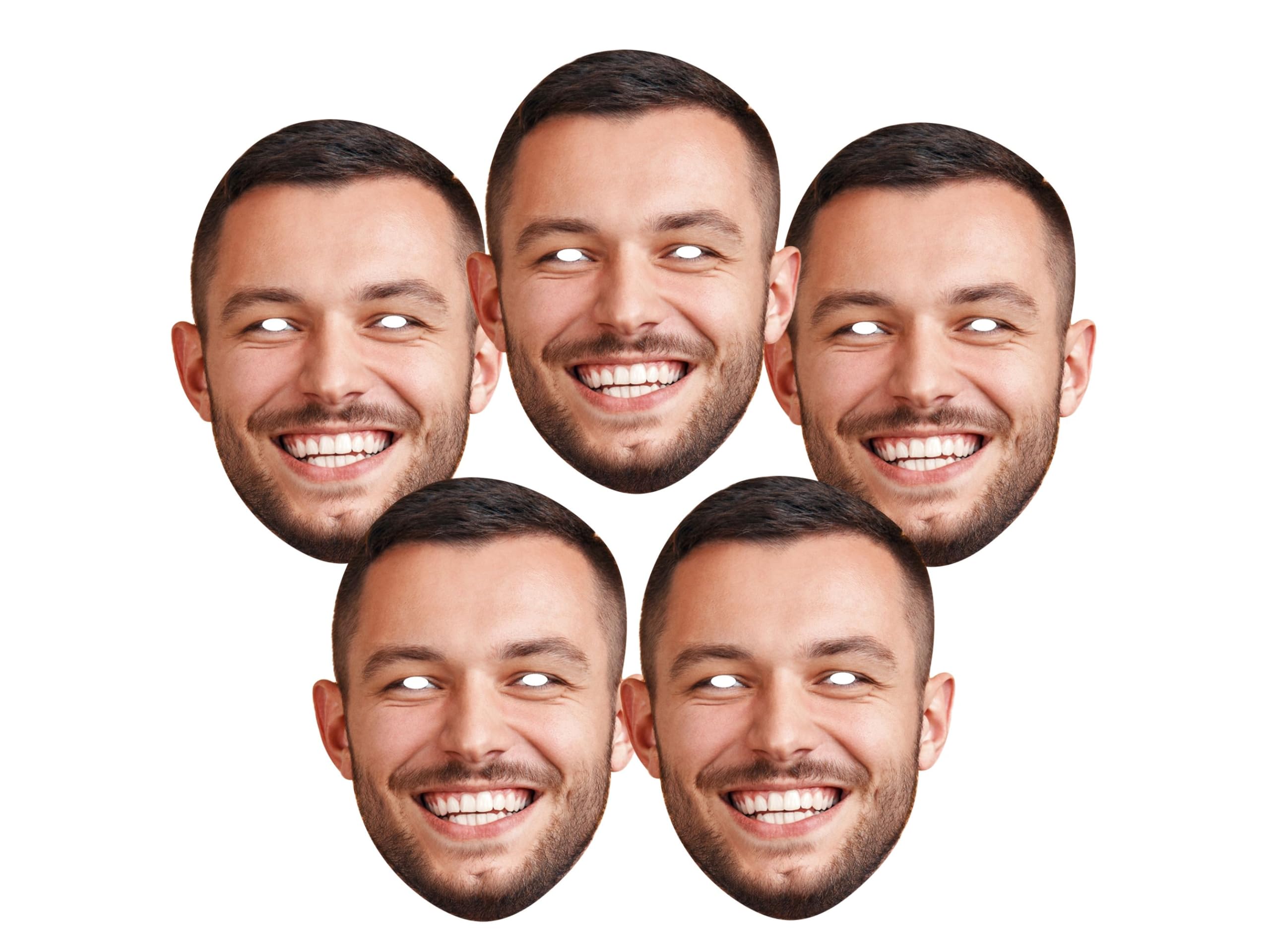 Photo Face Masks Stag Night Hen Do Party Decorations Cutout Head on Stick Funny Personalized Decorations Decorations Bachelorette Parties for Party Decorations Games UCPFMSKHEN