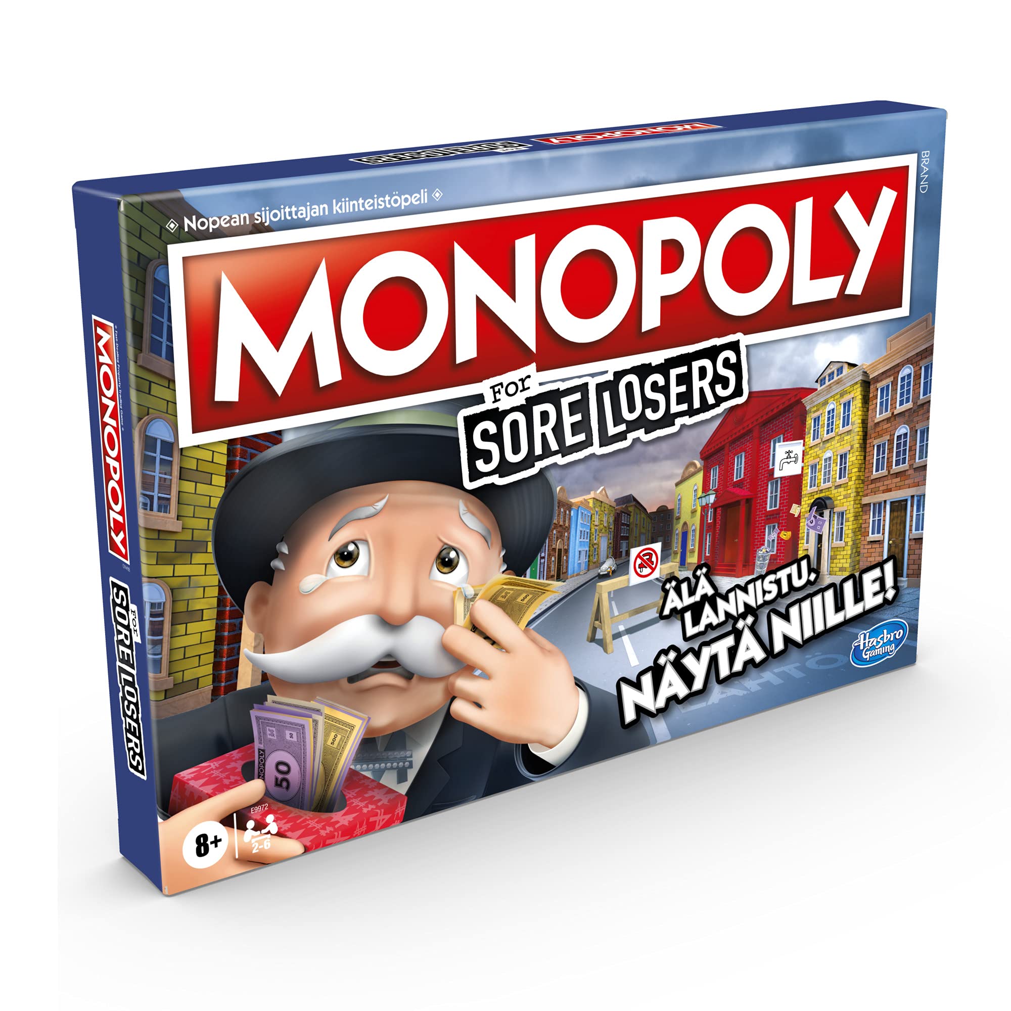 Monopoly Gra planszowa For Sore Losers od 8 lat (Finnish)