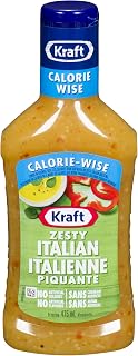 Kraft Calorie Wise Zesty Italian Dressing, 475mL