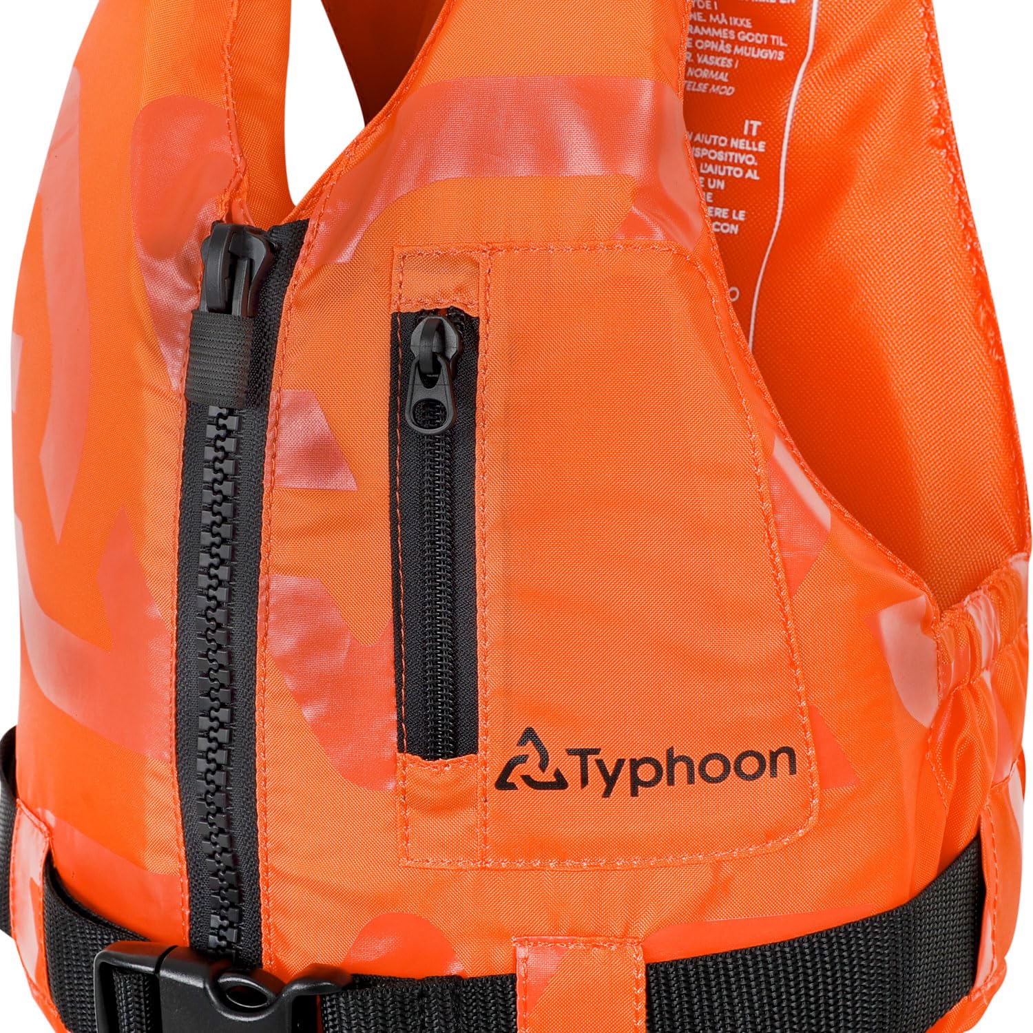 Typhoon Hudson 50N Salvagente Galleggiante, Arancione, XL-XXL